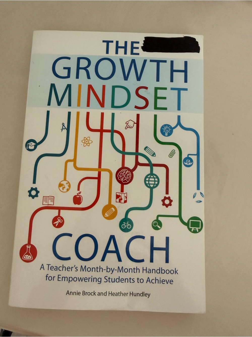 The Growth Mindset Coach - White Cover with Multicolor Graphics